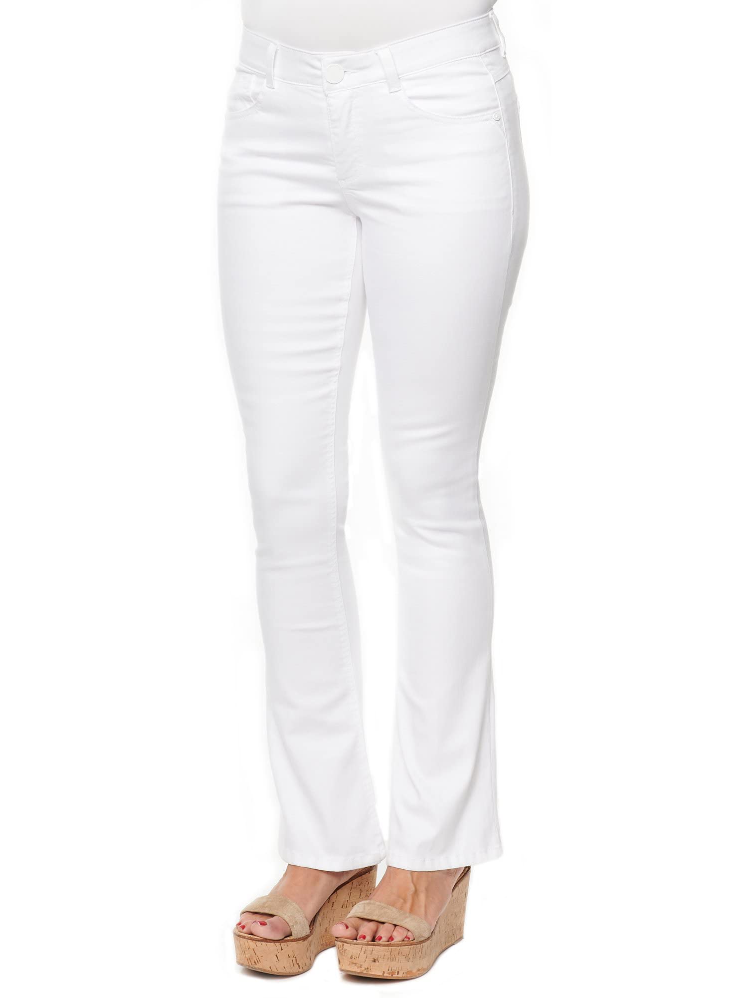 Democracy Women's Plus Size Ab Solution Itty Bitty Boot Jean