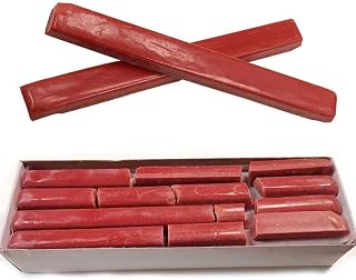 JuxLux 140 Gram Lapidary DOP Wax Faceting Strong Hold Dopping Wax Sticks for Lapidary DOP Wax Melting Pot Stone Heater Cabochons Cabbing Forming Buffing Polishing Cutting Dapping Diamond Ring Jewelry