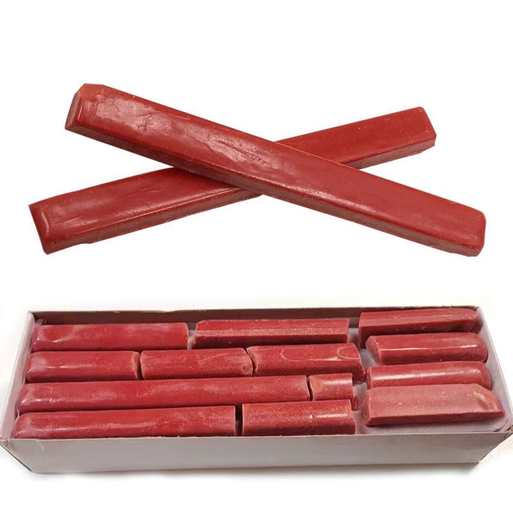 JuxLux 140 Gram Lapidary DOP Wax Faceting Strong Hold Dopping Wax Sticks for Lap