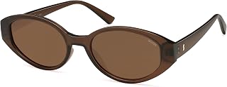 SOJOS Retro Oval Polarized Sunglasses for Women Cat Eye Shades SJ2608