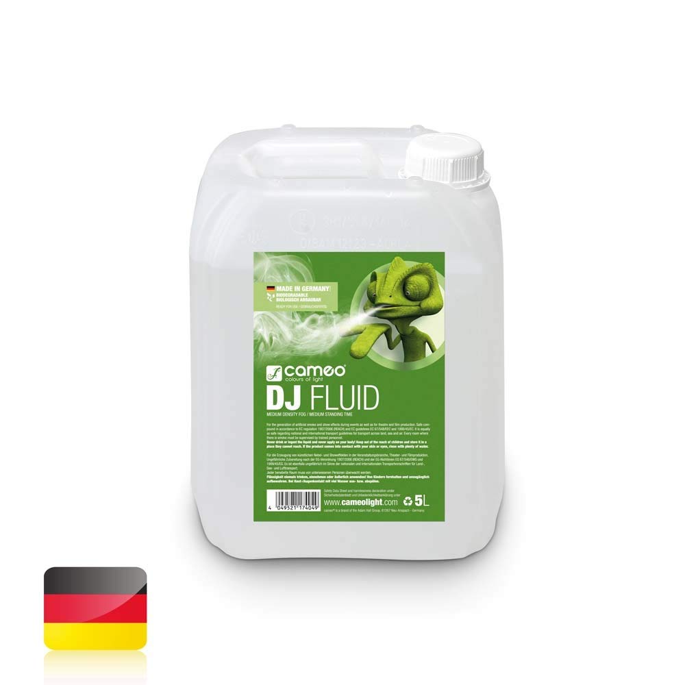 Cameo AHCLFDJ5L DJ Fog Fluid for Fog Machine, 5 Litre