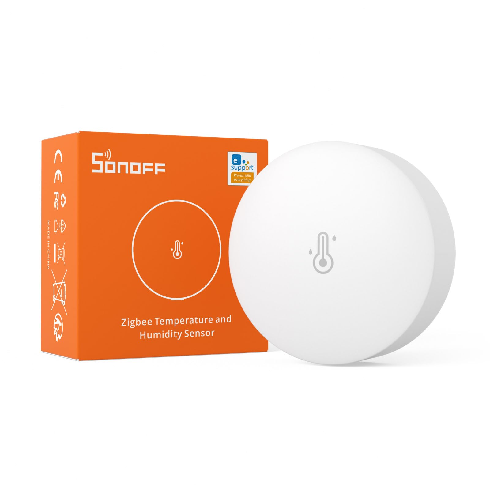 SONOFF SNZB-02P Zigbee Temperature and Humidity Sensor, Smart Temperature Sensor