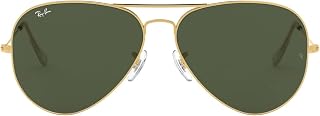 Ray-Ban Aviator Unisex Adult Sunglasses (Pack of 1)
