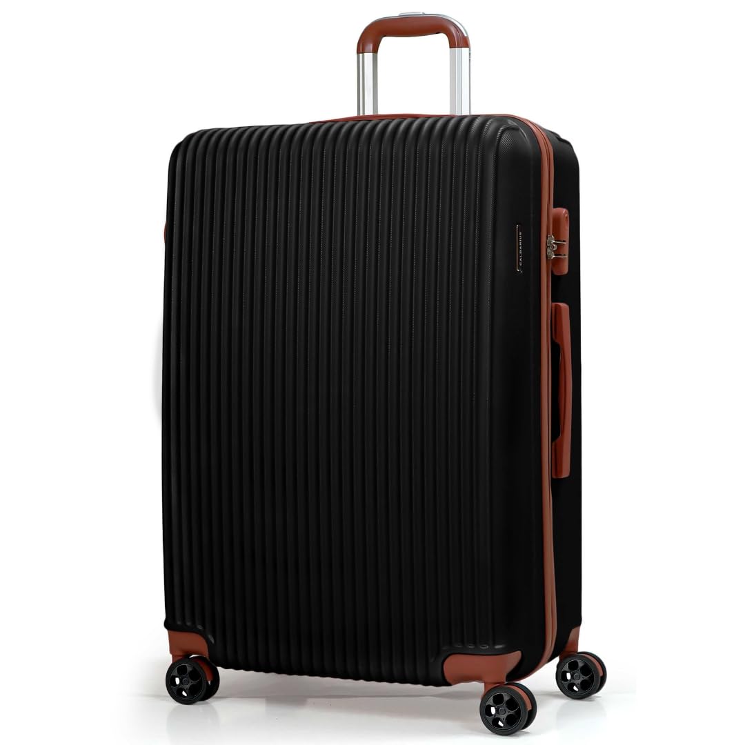 CALDARIUS Hardshell Luggage | Durable Suitcases | Lightweight & Secure with Comb