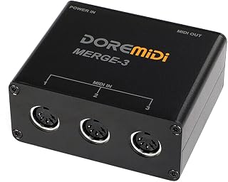DOREMiDi Merge-3 MIDI Input 2 MIDI Output USB Power Merge-3