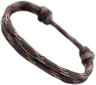 550 Paracord Bracelet *NEW* | Handmade Adjustable Bracelets for Men & Women | Unisex Nautical Surfer Bracelet Anklet