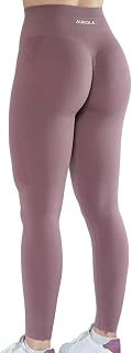 AUROLA Workout Leggings for Women Seamless Scrunch Tights Tummy Control Gym Fitness Girl Sport Active Yoga Pants