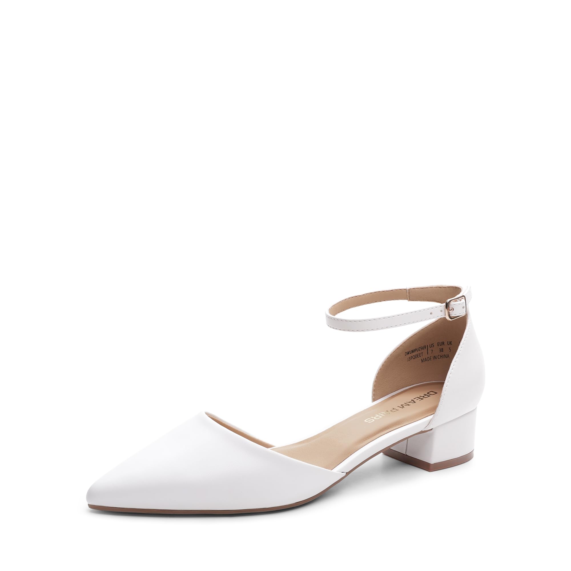 DREAM PAIRS Low Heel Dress Shoes