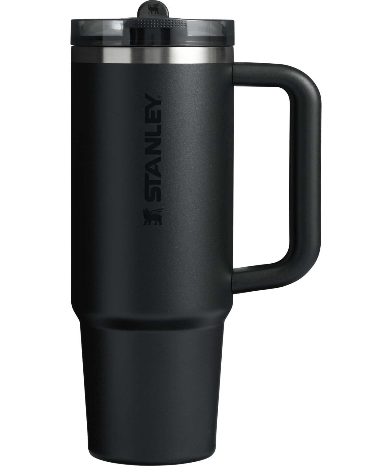 STANLEY Quencher ProTour Flipstraw Tumbler, 30 oz, Black | Built-In Straw & Hand