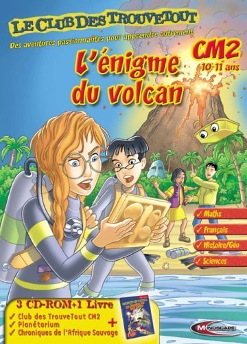 Le Club des Trouvetout: L'Enigme du Volcan 10-11 Ans + Planétarium + Afrique Sau