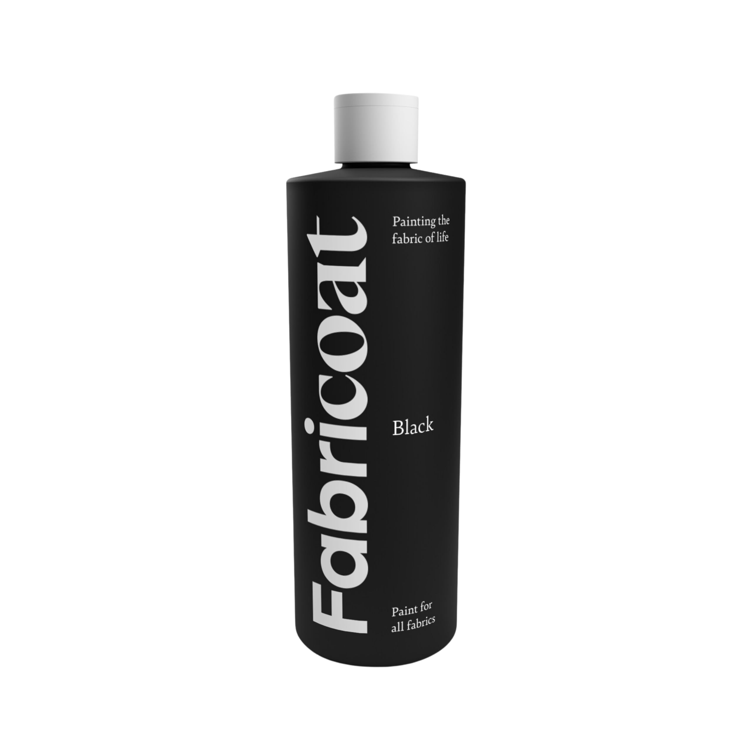 Fabricoat Fabric Paint & Upholstery Dye, Black, Flexible Finish