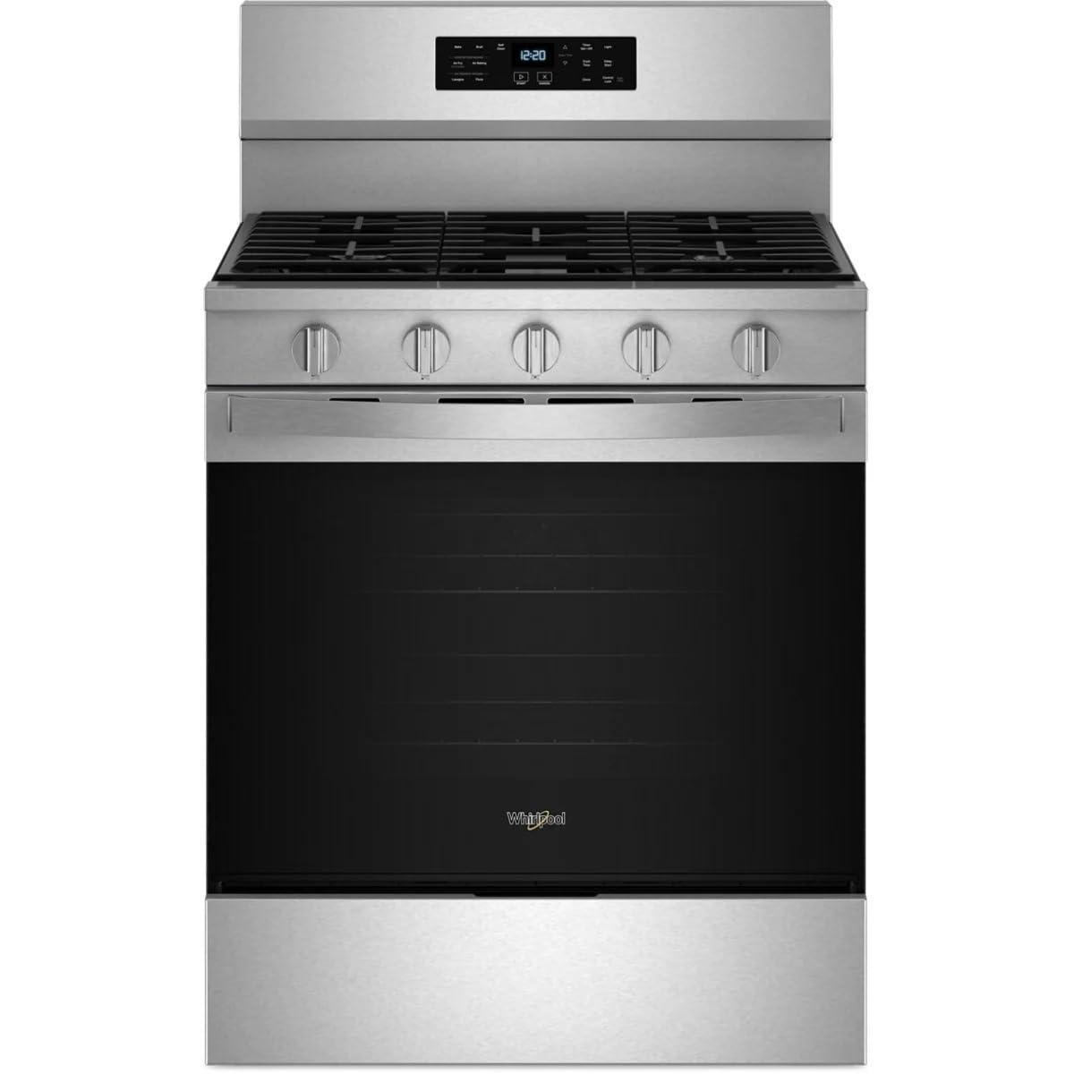 Whirlpool WFGS5030RS 30-Inch 5.0 cu. ft. Freestanding Gas Range with Storage Dra