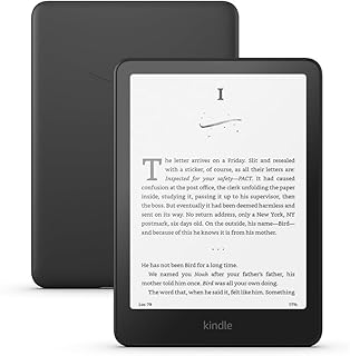 Amazon Kindle Paperwhite 16GB (2024 model) – 7" glare-free display and weeks of battery life – Black