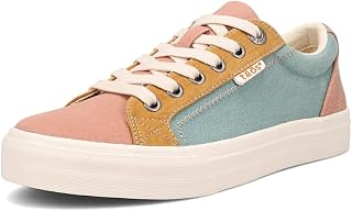 Taos Plim Soul Women's Sneaker-Stylish Platform Sneaker with Curves & Pods Removable Footbed, Arch Support, Classic Design for Everyday Fashion, All Day Comfort
