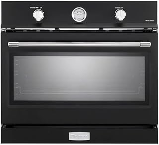 Verona VEBIG30NE 30 inch Built-In Gas Single Wall Oven with 3.5 cu. ft. Capacity, Convection (Matte Black)