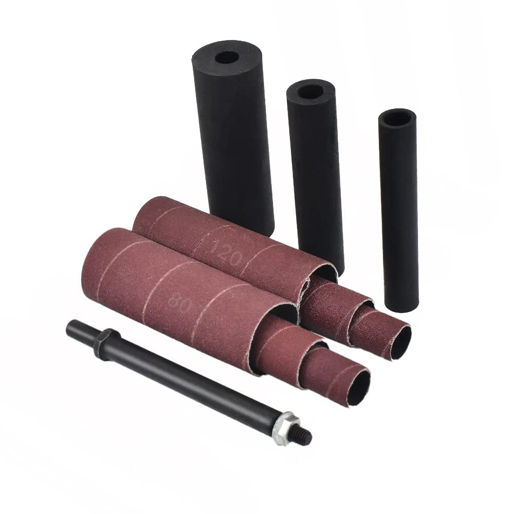 scottchen PRO Spindle Sander Adaptor 4-1/2" x 1/2" with Rubber Sanding Drum Kit 