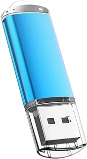 USB Flash Drive 32GB, Maspen Thumb Drive 2.0 High Speed Memory Stick Jump/Zip/Pen Drive,Blue,32 GB