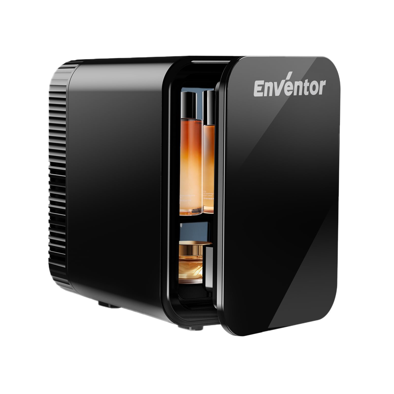 Enventor Mini Fridge 4 Litre/ 6 Can, Portable Cooler and Warmer, AC+12V DC | Min