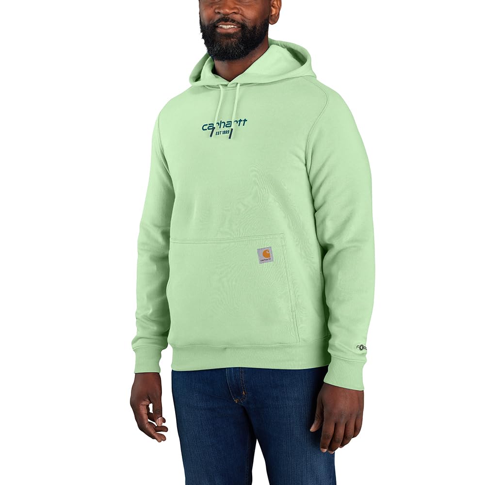 Carhartt Men's Lightweight Sweatshirt with Force Relaxed Fit Logo