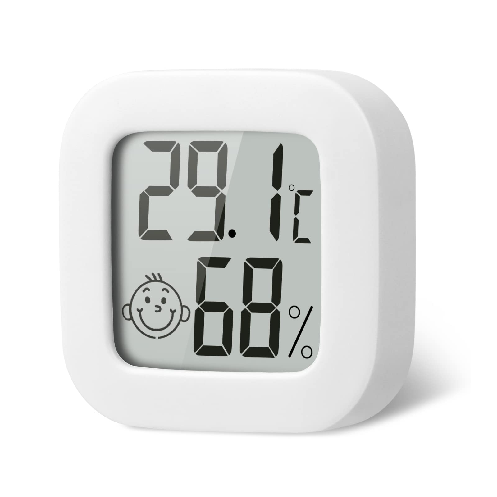 flintronic 1pc Room Thermometer Hygrometer Indoor, Mini Digital Temperature Humi
