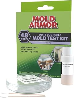 MOLD ARMOR Do It Yourself Mold Test Kit | Tests for mold in just 48 hr, lab analysis identifies the mold type, home testing kit for indoor air quality