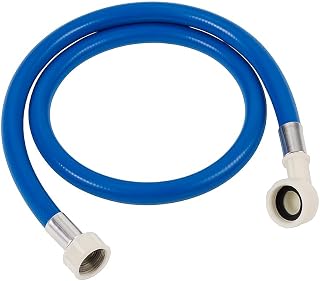 JD Brands Universal Washing Machine and Dishwasher Cold Water Inlet Hose, 1.5m, 3/4 Inch BSP Fittings