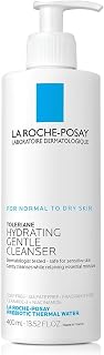 La Roche-Posay Toleriane Hydrating Gentle Facial Cleanser, with Niacinamide | Face cleanser with niacinamide & ceramides, safe for sensitive skin. Daily face wash for normal to dry skin, fragrance free.