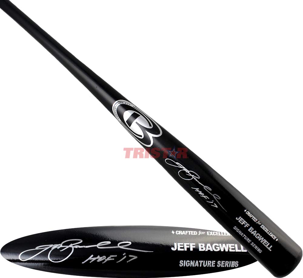 Jeff Bagwell Signed Autographed Cooperstown Signature Series Bat Inscribed HOF 1