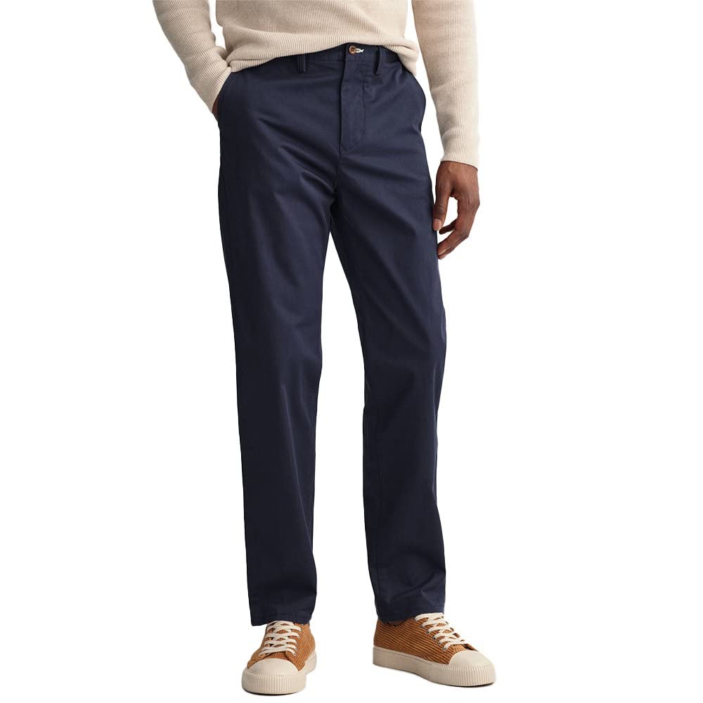 GANT - Slim Twill Chino Trousers, Men's Trousers