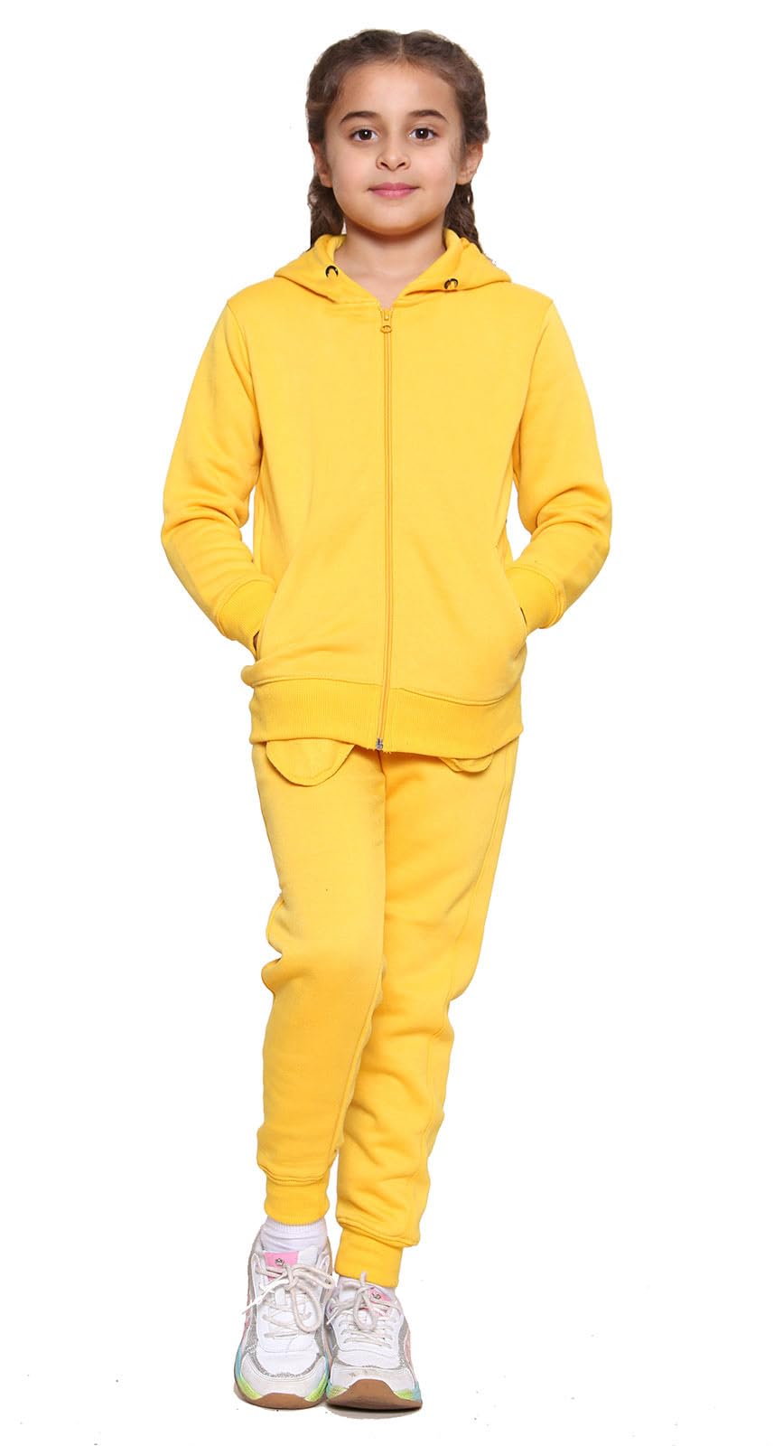 GW CLASSY OUTFIT Boys Kids Tracksuit Set Hoodies Plain Tracksuit Hoodie with Jog