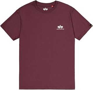 Alpha Industries Alpha Industries Basic T Shirt Small Logo for Men T-Shirt (Pack of 1)