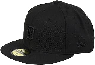 New Era Detroit Tigers MLB Black on Black 59Fifty Cap - 7 1/8-57cm (M)
