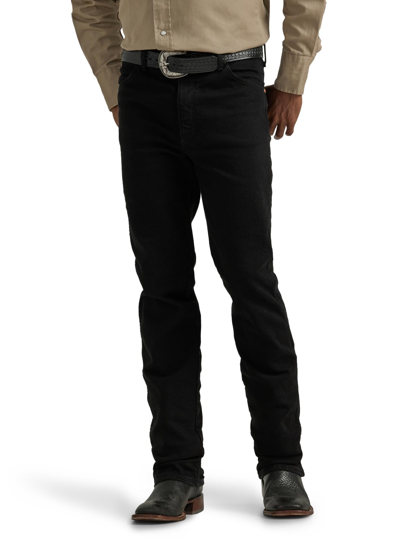 Wrangler - Cowboy Cut Active Flex Slim Fit Men's Jeans