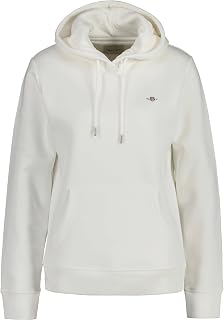 GANT Women's Rel Shield Hoodie Hooded Sweatshirt (pack of 1)