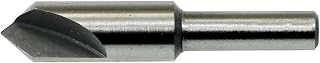 Drillco 3600E Series High-Speed Steel Countersink, Uncoated (Bright) Finish, 3/4" Shank Diameter, 1-1/2" Size, 90 Degrees Point Angle