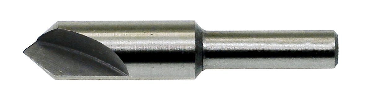 Drillco 3600E Series High-Speed Steel Countersink, Uncoated (Bright) Finish, 3/4