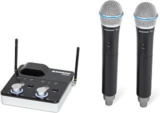 SAMSON Concert 288m Handheld Dual-Channel Wireless System (Band D)