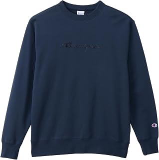 Champion Sweatshirt Long Sleeve French Terry Cotton USA Logo Embroidered Crewneck Sweatshirt Mens Basic C3-C032 Mens