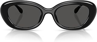 Coach womens Hc8448u Universal Fit Oval Sunglasses