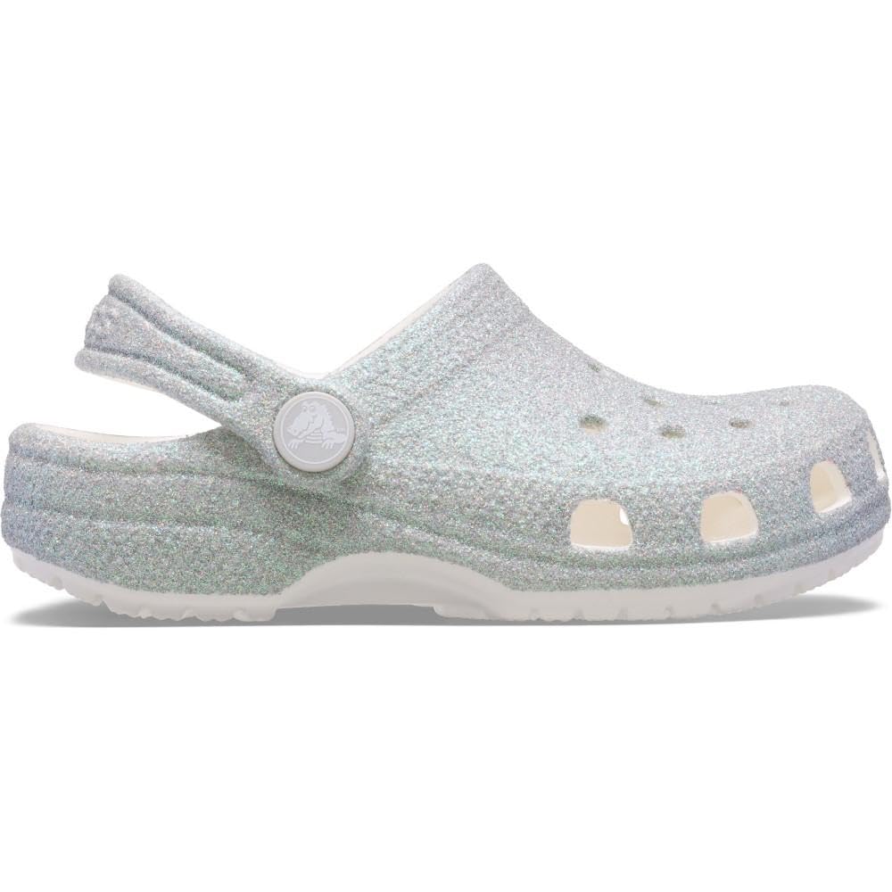 Crocs Classic Iridescent Glitter Cgk Zoccoli Unisex Bambini E Ragazzi