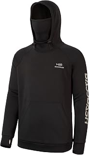 Bassdash Men's Hooded Shirt Sun Protection Hoodies UPF50+ UV Long Sleeve Hoodie for Outdoor Fishing, Swimming
