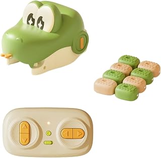 Magnetic Snake Game Toy with Remote Control, Sound and Light,Magnetic Snake Game Toy Eating Itself,Interactive Gameplay, Competitive Race, for Kids Boys Girls, Remote Control，B