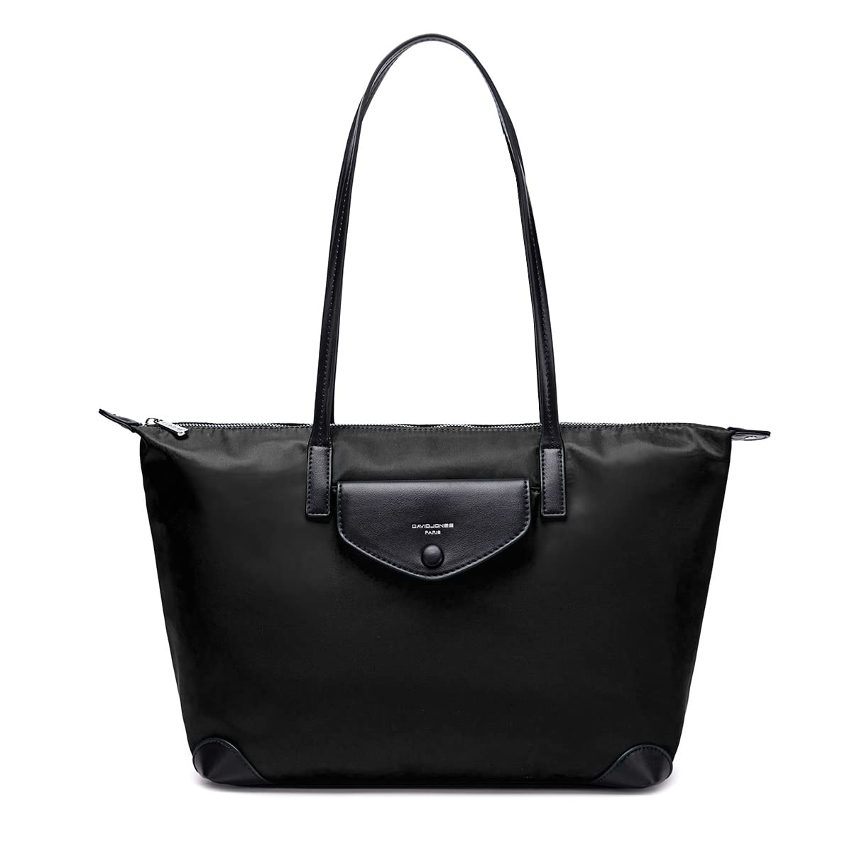 David Jones - Women's Nylon Tote Bag - Shoulder Shopper Bag, with Shoulder Strap