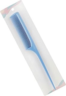 Generic Fine Tooth Comb for Women Girls Back Combing Root Curly Braiding Hair Styling Ideal Tool for All Hair Types (3Pcs/Blue)