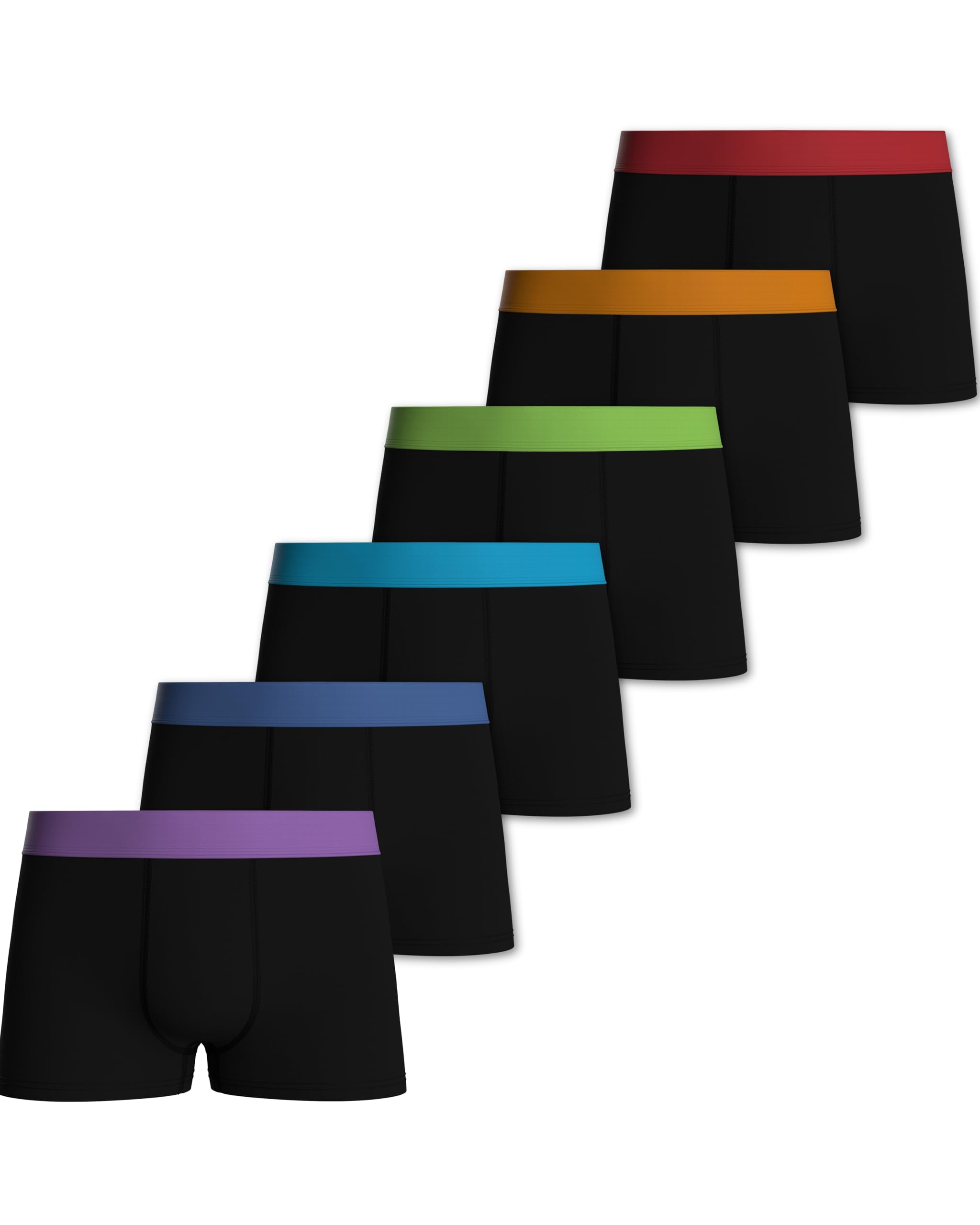 Pierre Calvini Boys Boxers - Soft Cotton Boxer Shorts (6/12Pk) | Durable Boys Un