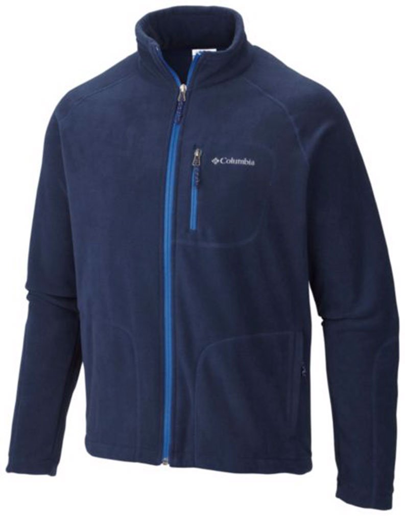 Columbia Fast Trek II - Chaqueta de forro polar con cremallera completa para hom