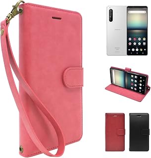 Sizkawil Xperia 1 ii SO-51A SOG01 XQ-BC42 Notebook Type Case Cover Grace Case Camellia Pink 1 Piece