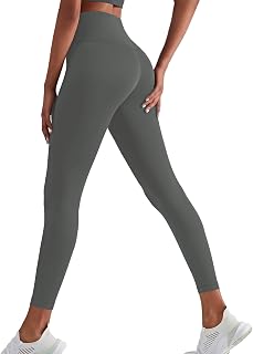 Women's Sports Leggings Yoga Gym Leggings Women's Fitness Push Up Leggings High Waist Flat Tummy Anti-Cellulite Leggings Women's Yoga Pant Pilates Fitness Gym Running Elastic