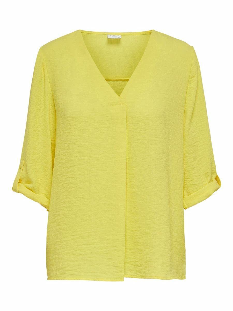 JDY Women's Jdy Divya 3/4 Top WVN Noos Blouse (Pack of 1)