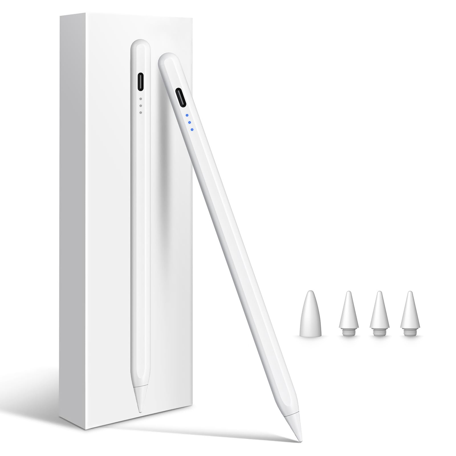 Cisteen Stylus Pen for iPad 2026-2018 with Faster Charge,Tilt Sensor Pencil Comp